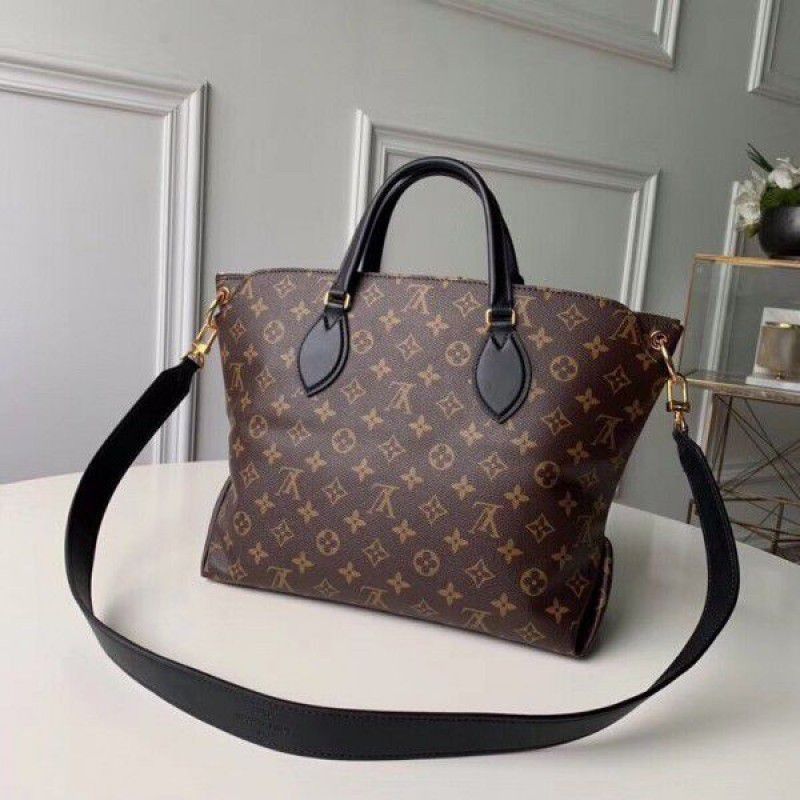 Flower Zipped Tote MM Monogram M44347