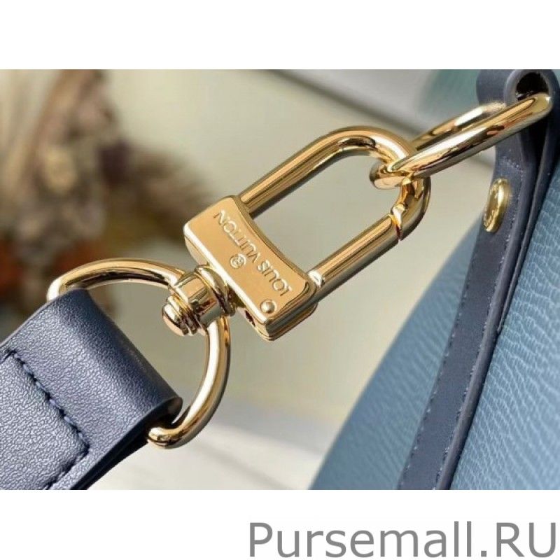 Keepall Bandouliere 50 Leather Denim M45975