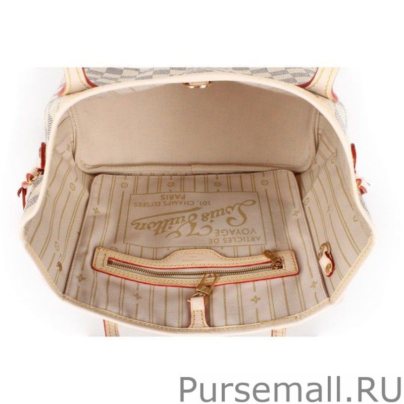 Neverfull PM Damier Azur Canvas N51110