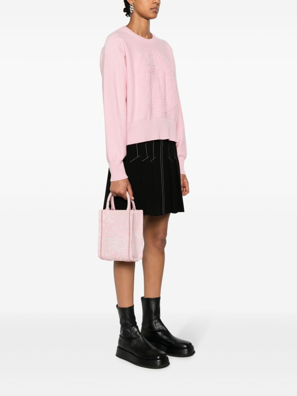 Versace mini Barocco Athena tote bag