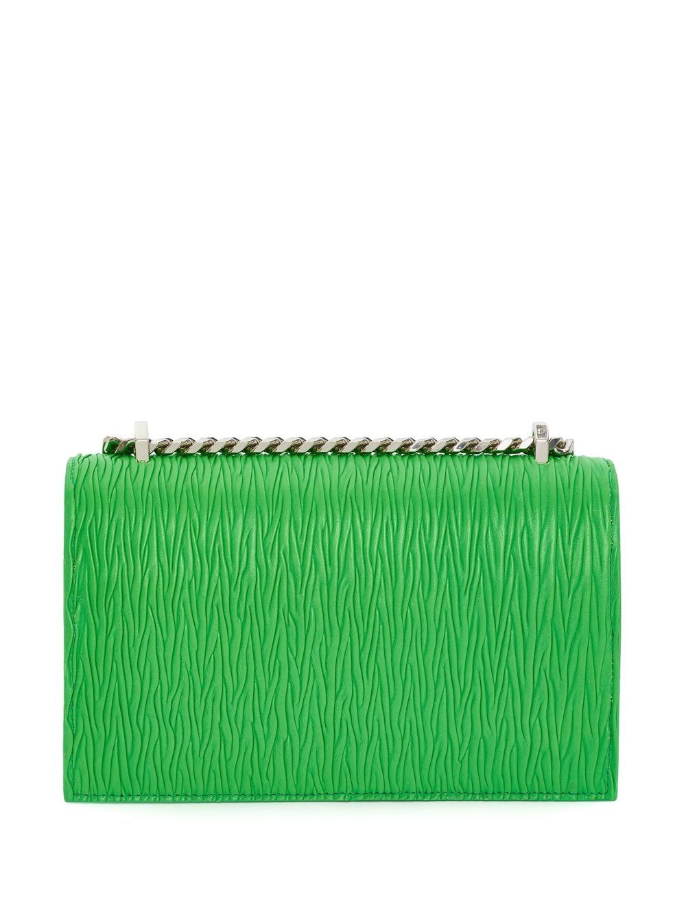 Alexander McQueen jewelled lambskin satchel bag