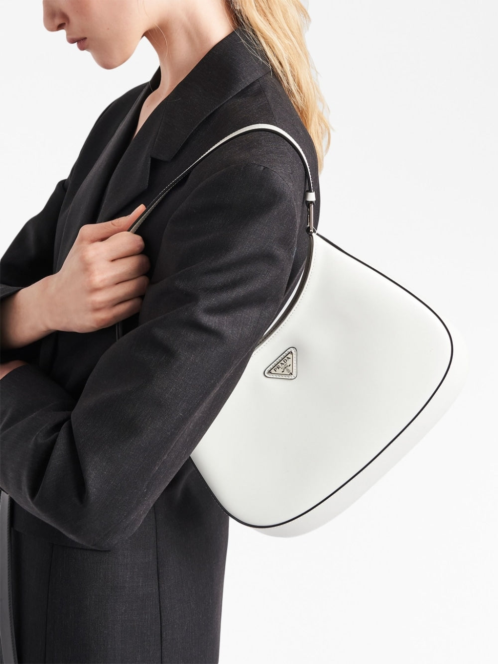Pra*a cleo leather shoulder bag
