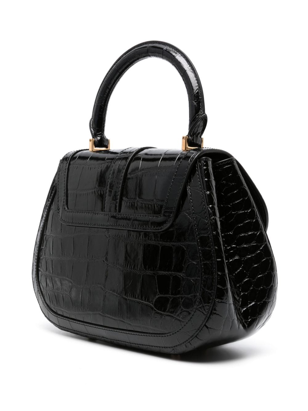 Versace Greca Goddess leather tote bag