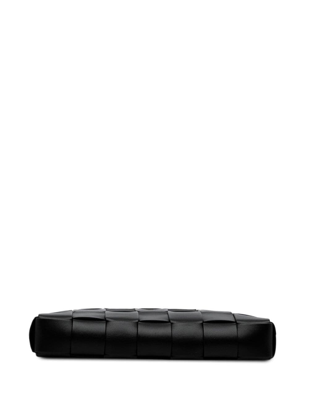 Bo*te*ga ve*ne*ta intrecciato snap clutch bag
