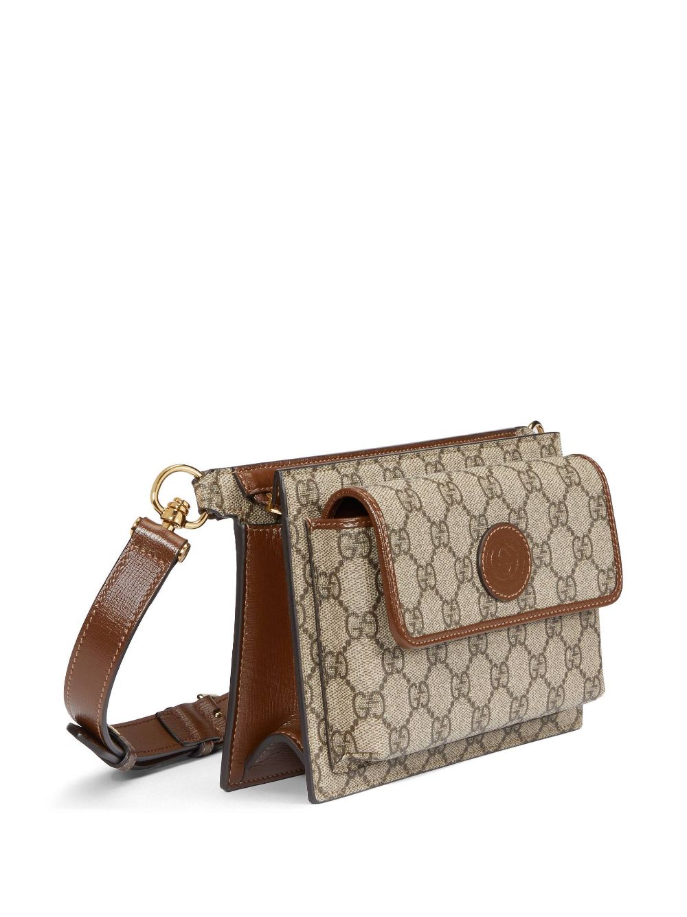 g*u*i gg S*p*e canvas belt bag