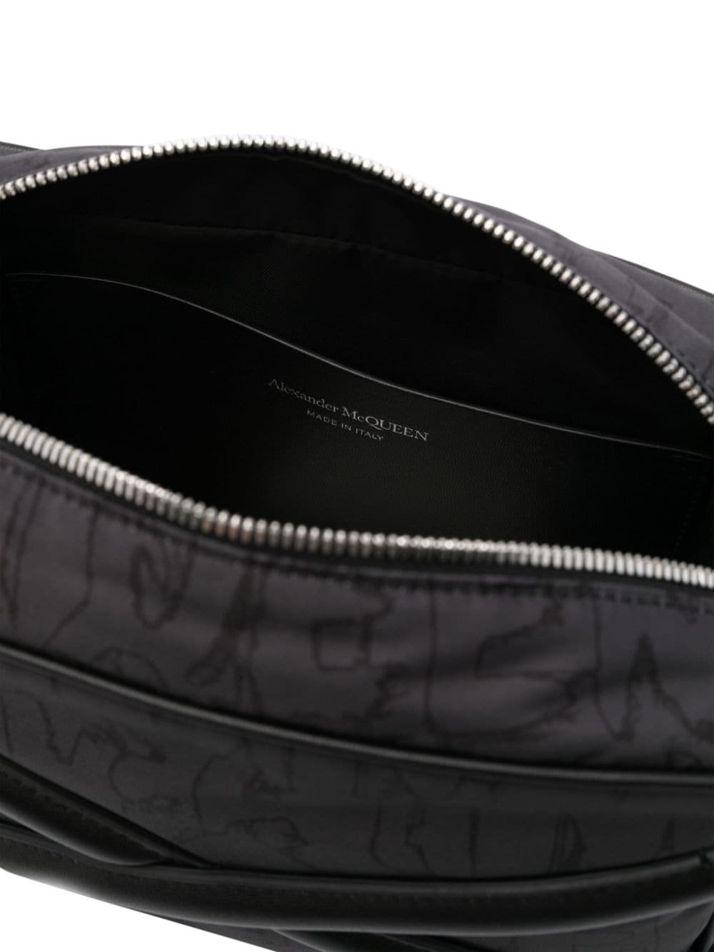 Alexander McQueen The Harness zipped camera bag