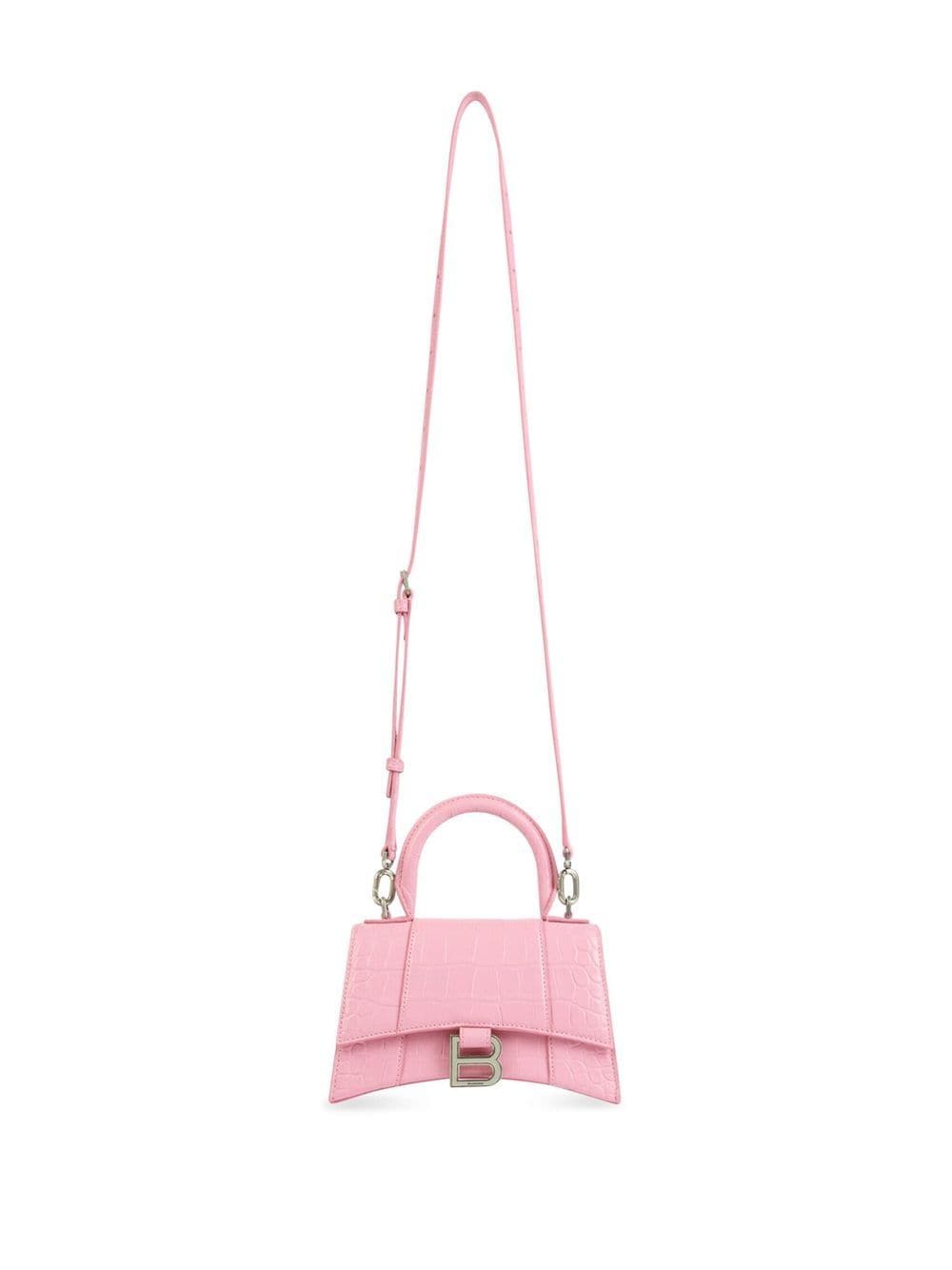 Ba*len*cia*ga xs hourglass mini tote bag